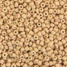 Seed beads 11/0 (2mm) Chamois beige